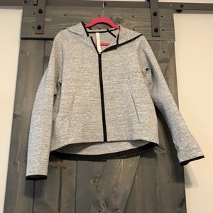 Lululemon Cropped Zip Up Hoodie